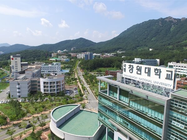 Toàn cảnh trường ĐH Quốc gia Changwon