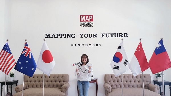 Nguyễn Ngọc Đan Chi cùng MAP nhận visa đến ĐH Sejong