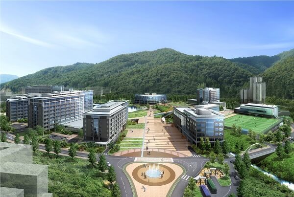Toàn cảnh Viện khoa học và công nghệ Quốc gia Ulsan