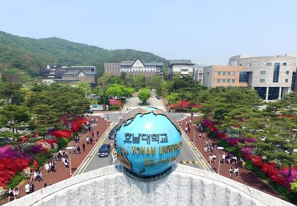 Biểu tượng của trường Honam Hàn Quốc