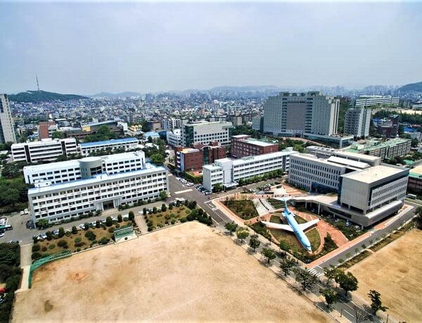 Toàn cảnh trường Kỹ thuật Inha Hàn Quốc