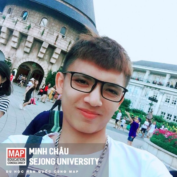 Minh Châu – chàng trai lãng tử của MAP tại trường Đại học Sejong Hàn Quốc