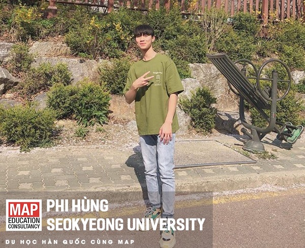 Phi Hùng là sinh viên của MAP đang học tại Seokyeong với niềm đam mê mãnh liệt dành cho ngành làm đẹp