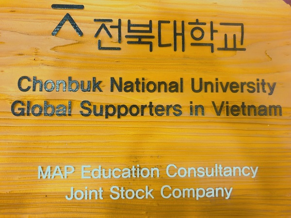 MAP được chứng nhận là đối tác tuyển sinh uy tín của Đại học Chonbuk
