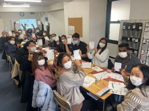 Học viên tại cơ sở Nagoya