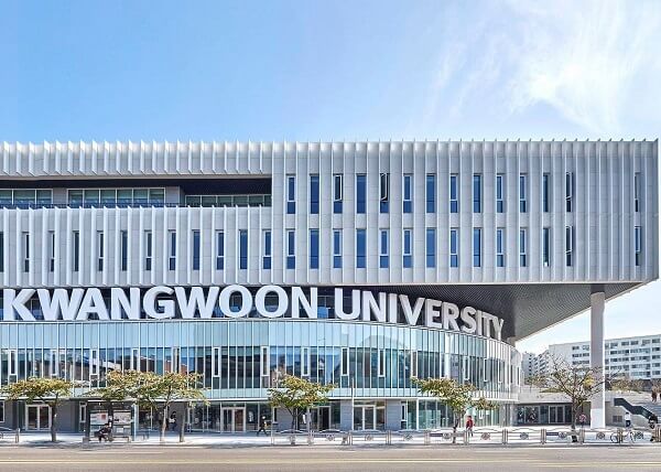 Học xá chính tại trường đại học Kwangwoon Hàn Quốc