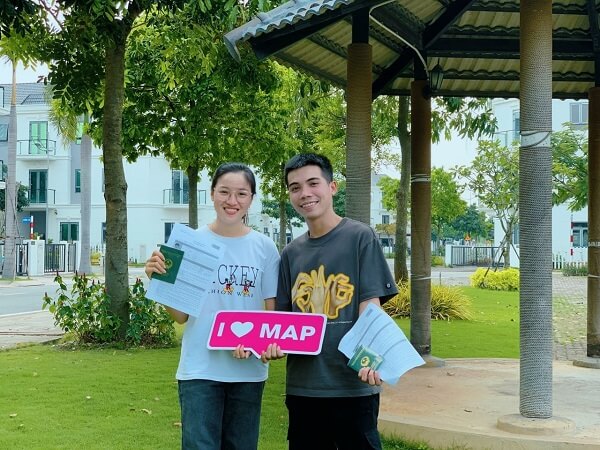 Trương Tuấn Linh và Nguyễn Thị Hằng nhận visa đến ĐHQG Hankyong cùng MAP