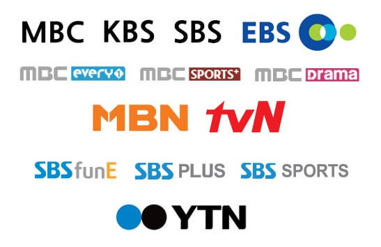 Các Đài truyền hình lớn của Hàn Quốc