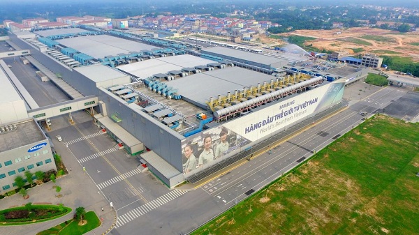 Nhà máy điện tử Samsung tại Thái Nguyên