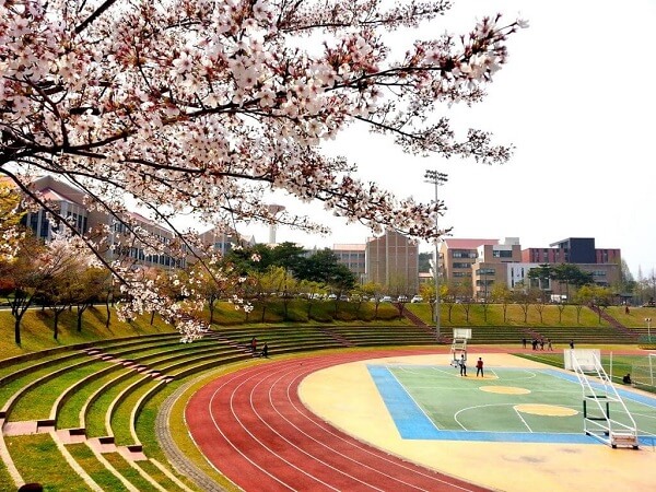 Sân thể thao tại Đại học Mokwon