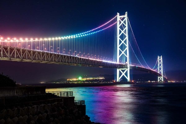 Cùng khám phá Akashi Kaikyo - Cây cầu treo dài nhất thế giới, khi du học ở Kobe
