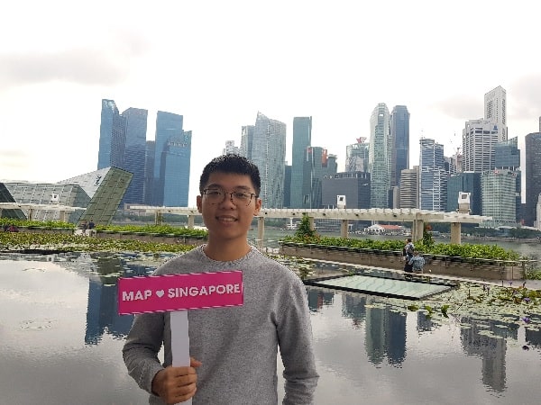 Bạn Tuấn Khải - Du học sinh tại Singapore của MAP