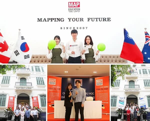 Sinh viên MAP được học cùng giáo viên bản xứ và gặp gỡ đại diện các Đại học ở Hàn Quốc