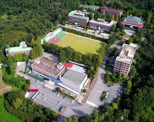 Toàn cảnh trường đại học Hanil Hàn Quốc