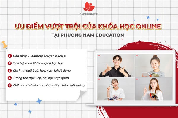 Học online bên trên Phuong Nam Education