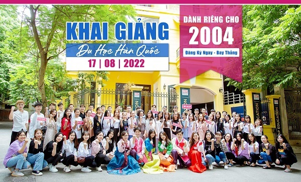 Khai giảng Du học Hàn Quốc dành riêng cho 2004