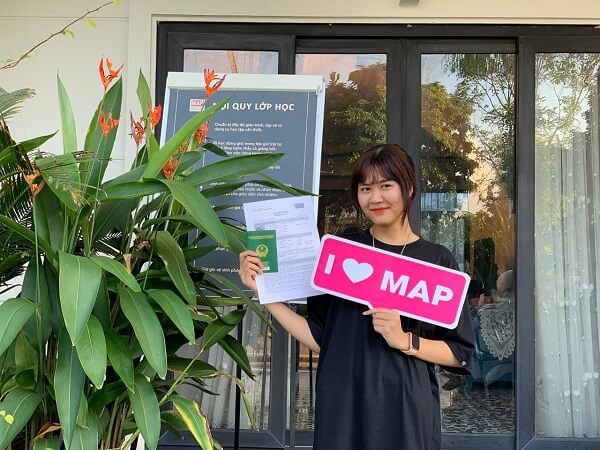 Đoàn Thị Thanh Hương cùng MAP nhận visa đến ĐH nữ sinh Kwangju