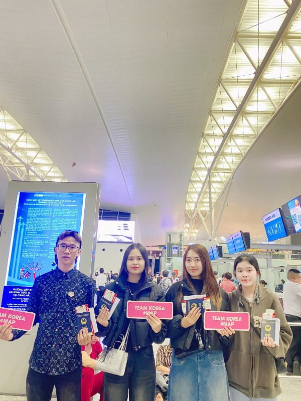 Đoàn bay của MAP đến Đại học Kyonggi vào kỳ mùa xuân