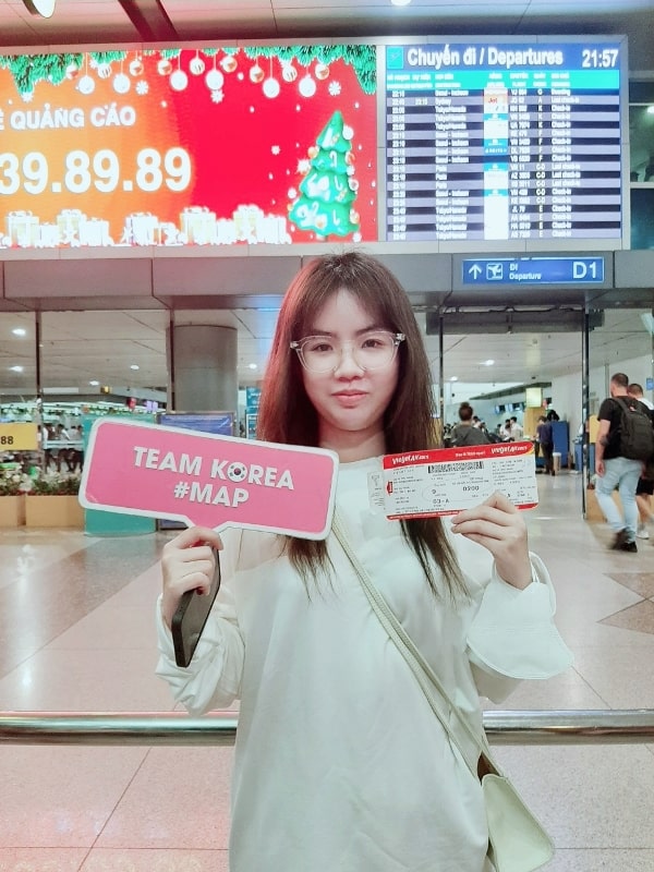 Huỳnh Minh Ngọc đã xuất sắc trúng tuyển và nhận visa đến ĐH Korea - TOP SKY danh giá