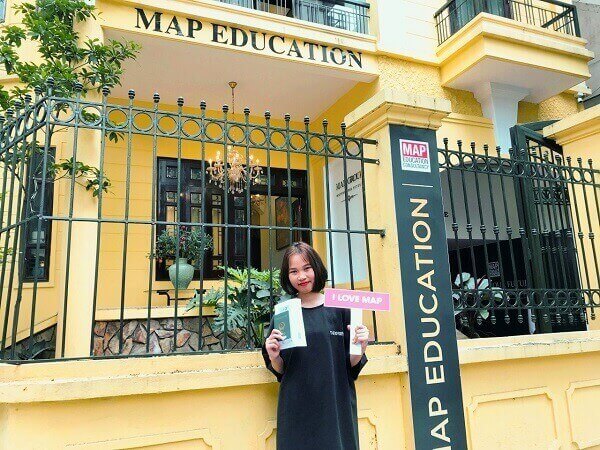 Nguyễn Thị Trang cùng MAP nhận visa thẳng mã code đến trường Anyang