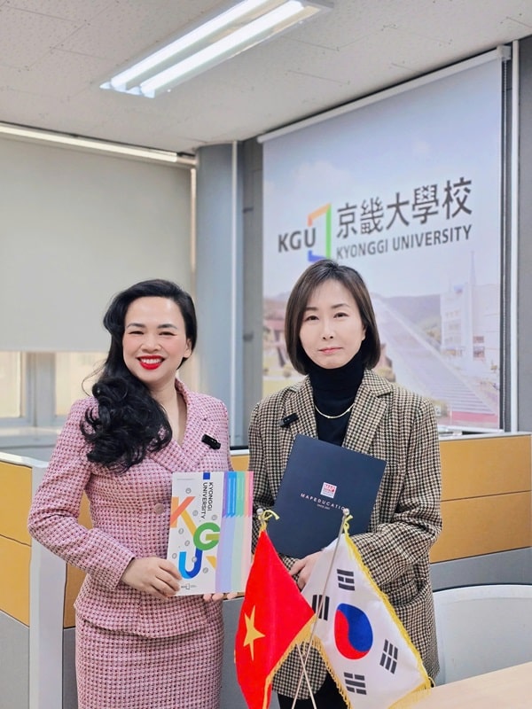 Viện trưởng Viện hợp tác quốc tế gửi lời chào mừng đặc biệt dành cho sinh viên MAP đến học tập tại Đại học Kyonggi