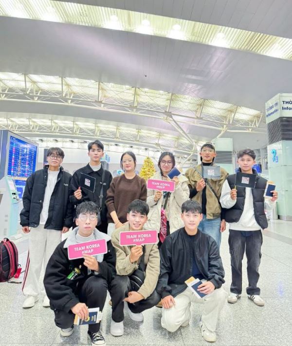 Đoàn bay sinh viên MAP đến SeoulTech