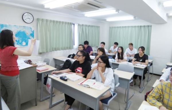 Một lớp học tại Shurin Japanese School