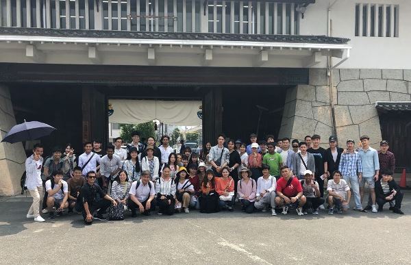 Học viên học viện Quốc tế Kyoto Reigaku tham gia hoạt động ngoại khóa