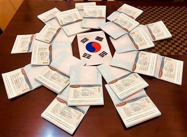Một đợt visa du học Hàn Quốc của sinh viên Du học MAP