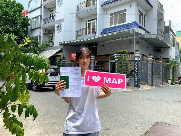 Mai Hoàng Yến Nhi cùng MAP nhận visa thẳng đến ĐH DongAh
