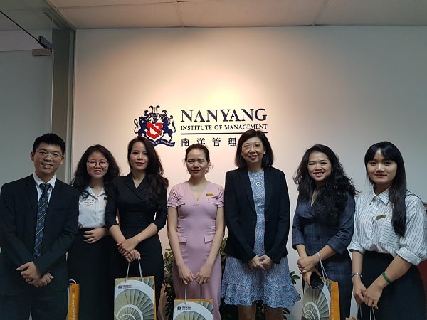 Đại diện MAP đến thăm và làm việc tại Học viện quản lý Nanyang Singapore