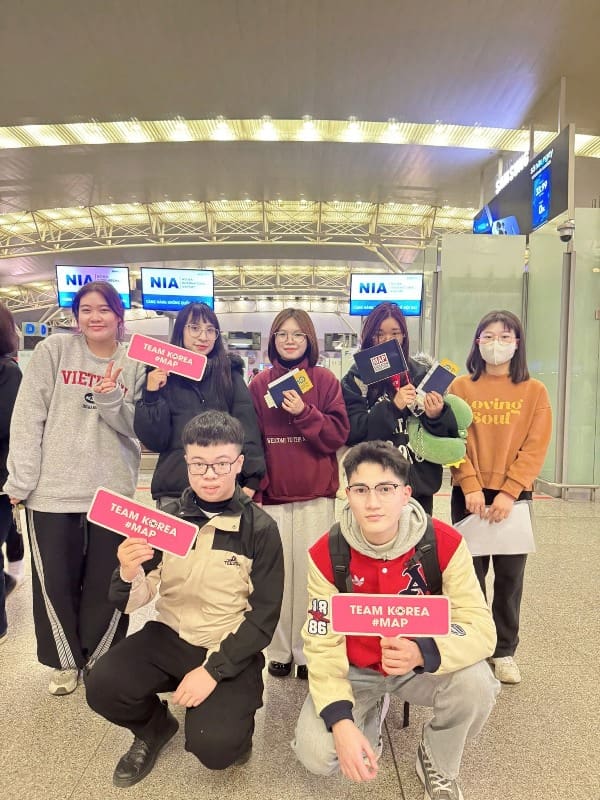 Sinh viên MAP HN nhận visa thẳng đến đại học Hongik