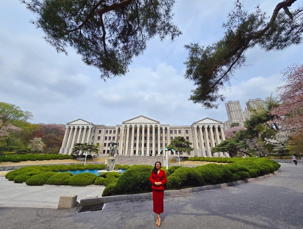 Trường Kyung Hee được đánh giá là trường đại học đẹp nhất Hàn Quốc