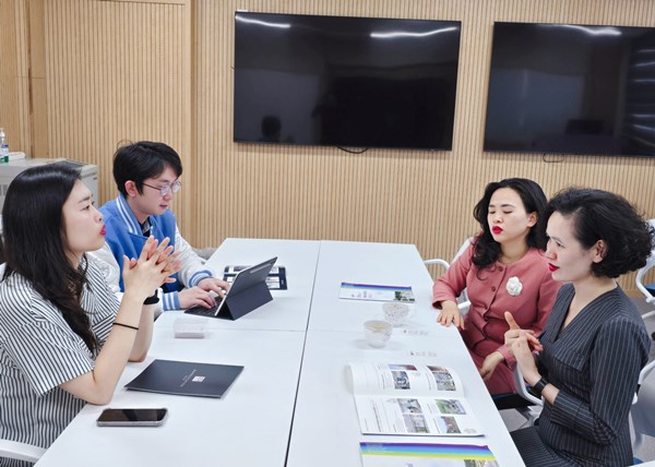 Cuộc hội đàm giữa MAP cùng Viện hợp tác quốc tế nhằm tiếp tục cập nhật những thông tin tuyển sinh mới nhất dành cho sinh viên của mình