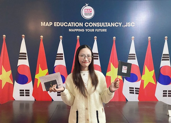 Phạm Hồng Duyên nhận visa đến ĐH nữ Sungshin Top 1