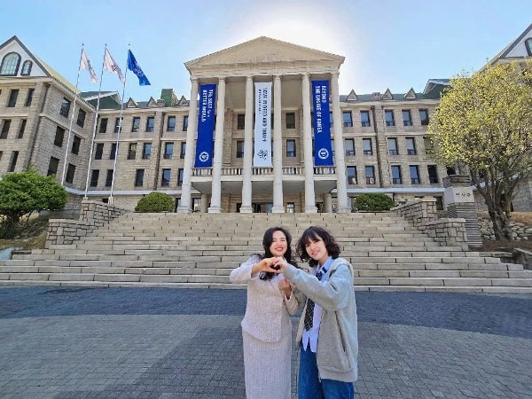 Sinh viên MAP tự hào được học tập trong môi trường giáo dục hiện đại, giàu cảm hứng học tập tại ĐH Hanyang