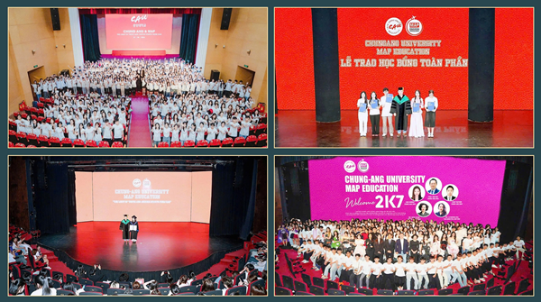 Các diễn đàn học thuật được tổ chức tại MAP là cơ hội để sinh viên đối thoại với các tượng đài giáo dục và tìm kiếm cơ hội học bổng. Năm 2025 ghi dấu 12 sinh viên MAP đã nhận học bổng từ 50%-100% ngay từ hệ tiếng cùng Đại học ChungAng