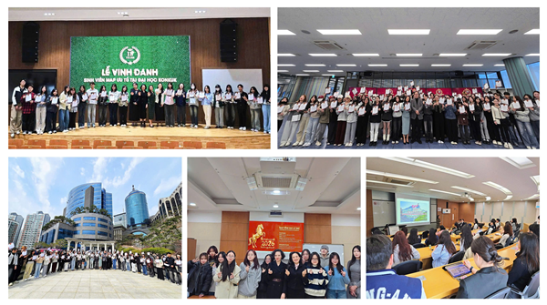 Lễ vinh danh sinh viên ưu tú của trường đại học Konkuk