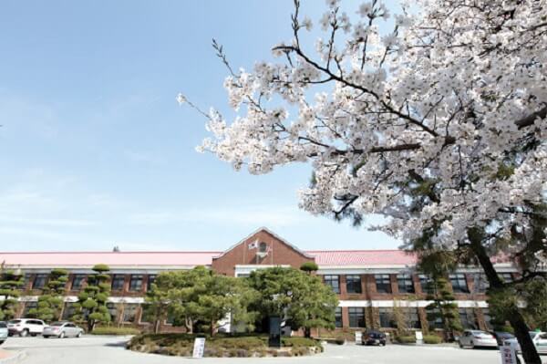 Khung cảnh vào mùa xuân của Gwangju National University of Education