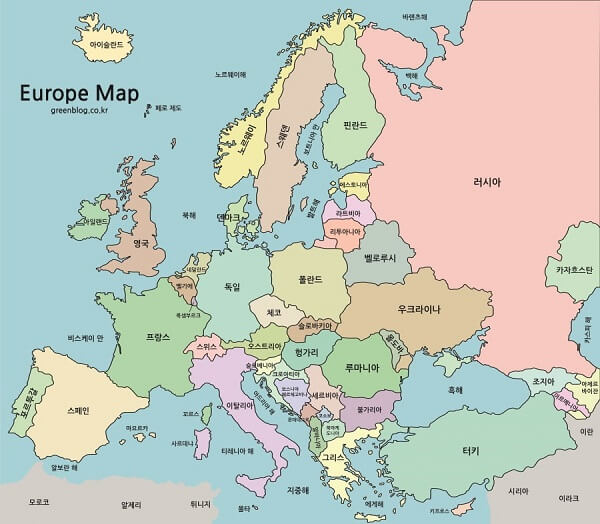 Tham khảo chi tiết tên các nước tại Châu Âu bằng tiếng Hàn