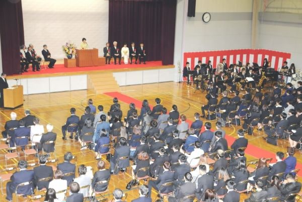 Lễ nhập học tại đại học Quốc tế Kaichi