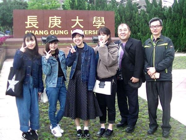 Sinh viên đại học Phúc lợi Dinh dưỡng Kyushu tham gia ngoại khóa tại Đài Loan