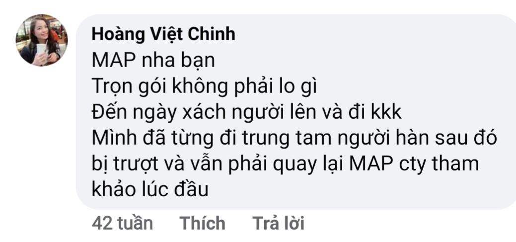 Cảm nhận của Hoàng Việt Chinh về Du học MAP